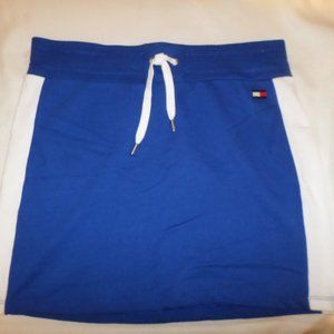 Tommy Hilfiger Sport Cotton Knit Short Skirt Sz L